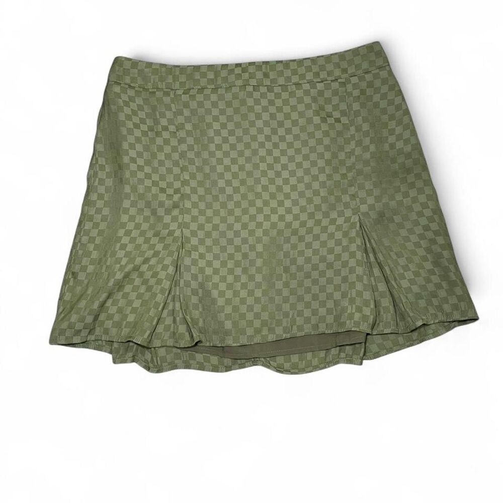 Le lis Women's Large Green  Mini Skirt